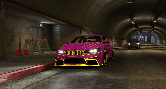 BMW M4 Libery Walk Animated Lights - FiveMMarket