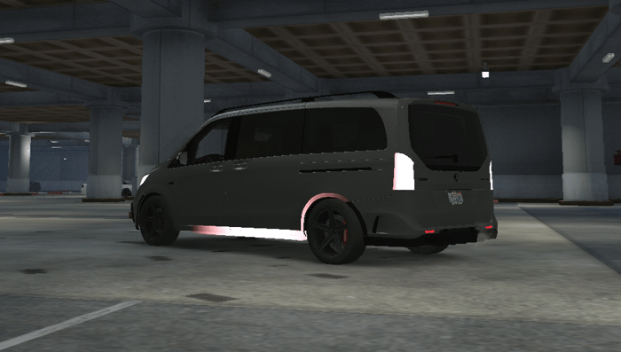 Mercedes V250 Animated Lights - FiveMMarket