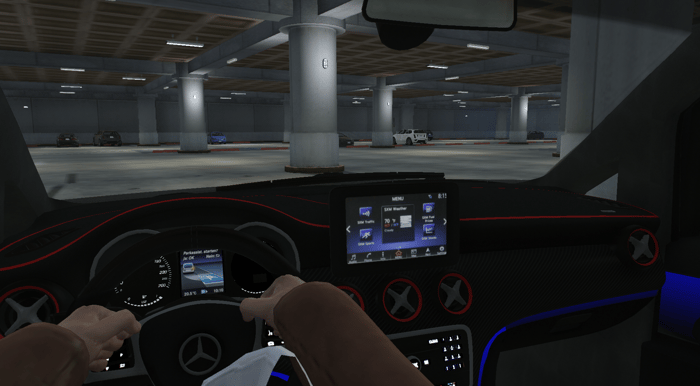 Mercedes V250 Animated Lights - FiveMMarket