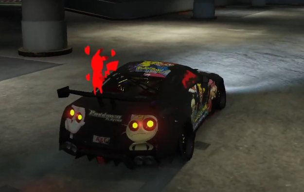 Nissan GTR Animated Pokemon Livery
