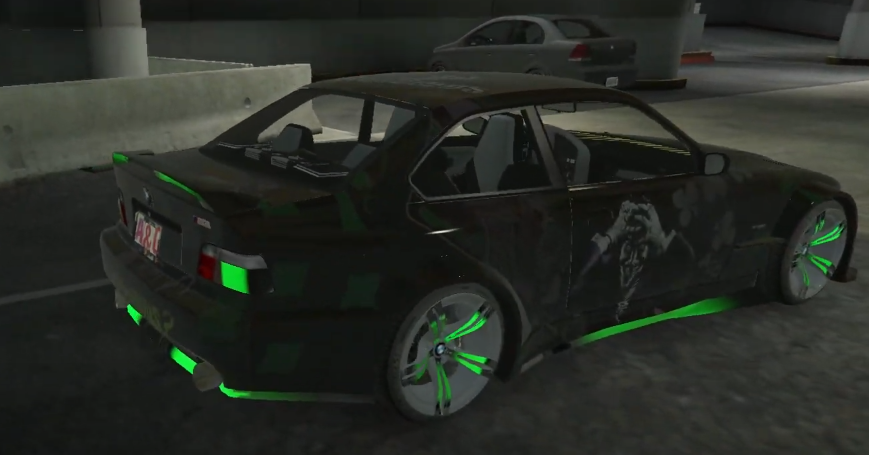 BMW E36 Animated Joker Livery