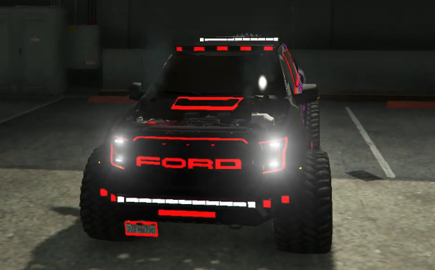 Ford Animated Gamer Livery + Custom Sound