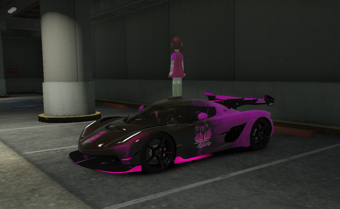 Koenigsegg Jesko - Squid Game Livery - FiveMMarket