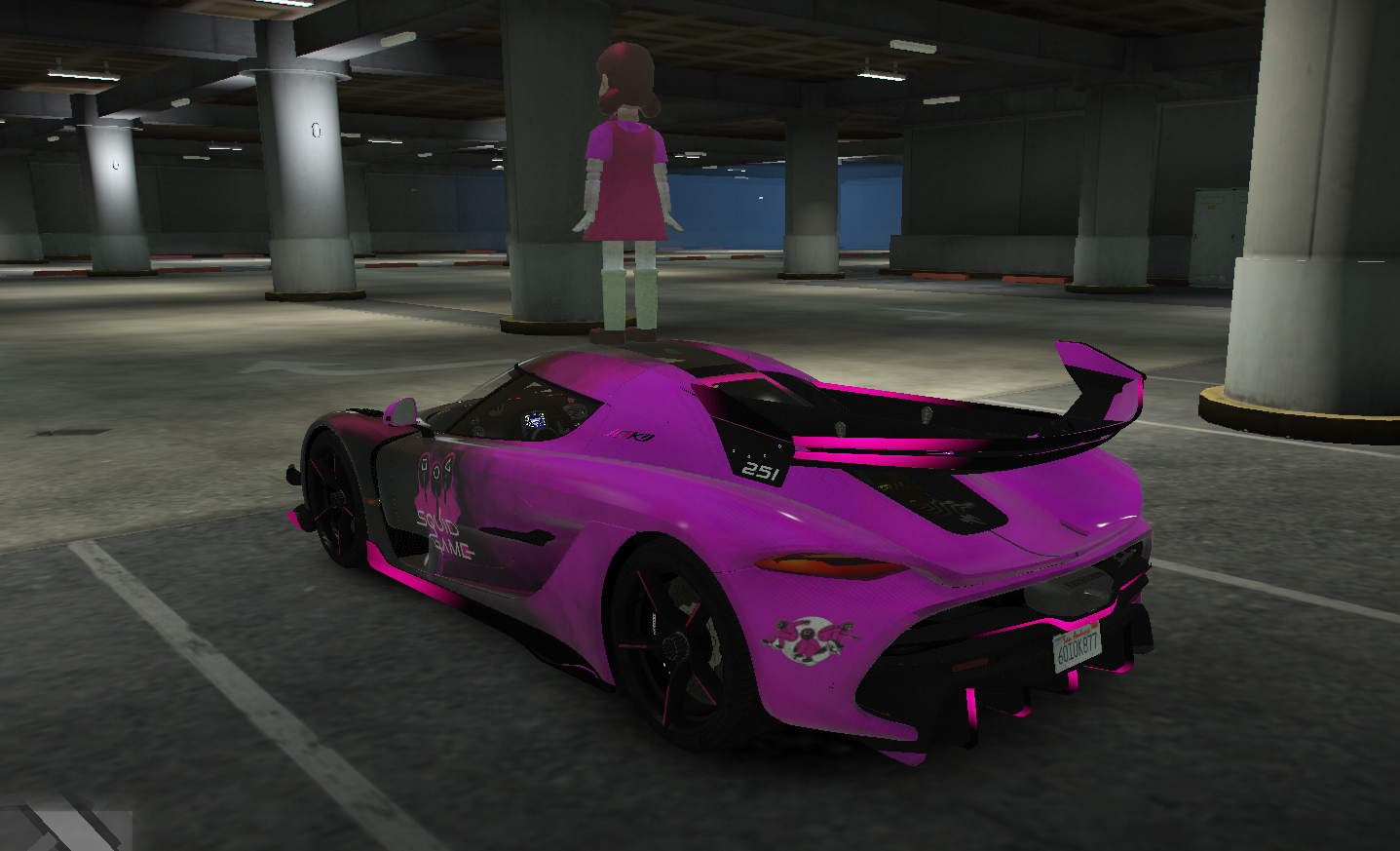 Koenigsegg Jesko - Squid Game Livery - FiveMMarket