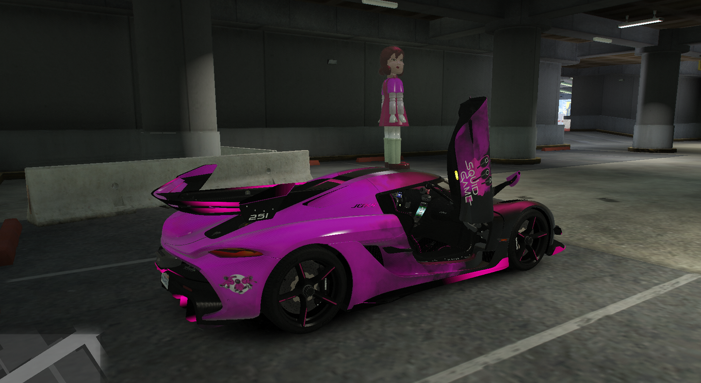 Koenigsegg Jesko - Squid Game Livery - FiveMMarket