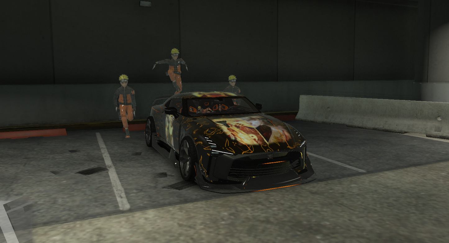 Nissan GTR50 Naruto Livery - FiveMMarket