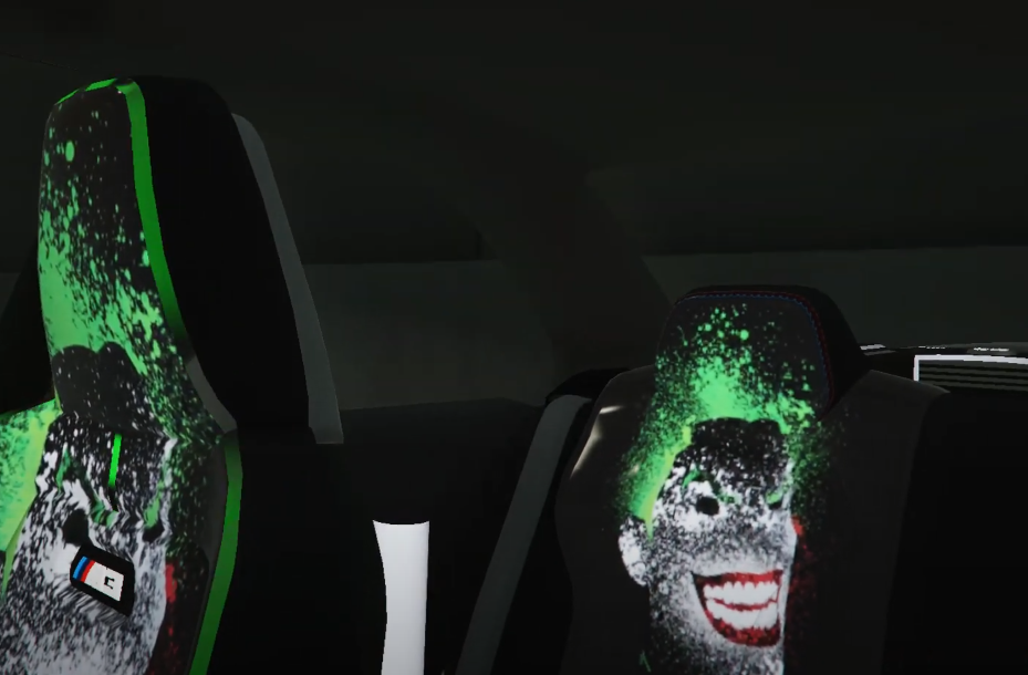 BMW E36 Animated Joker Livery