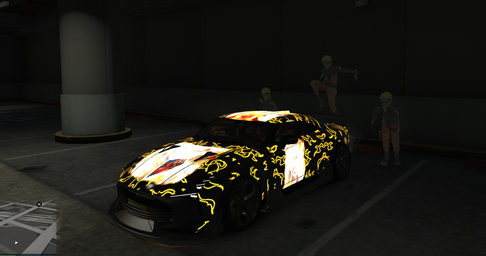 Nissan GTR50 Naruto Livery - FiveMMarket